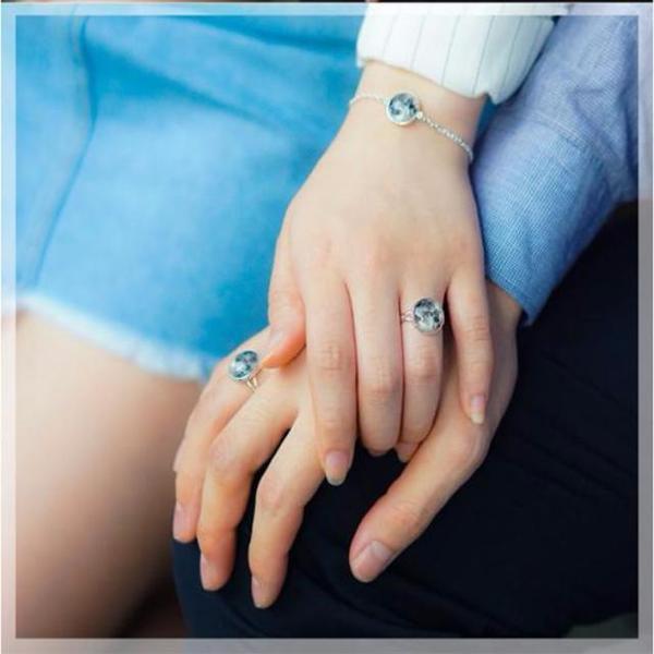 Glow In The Dark Moon Necklace - SexyBling