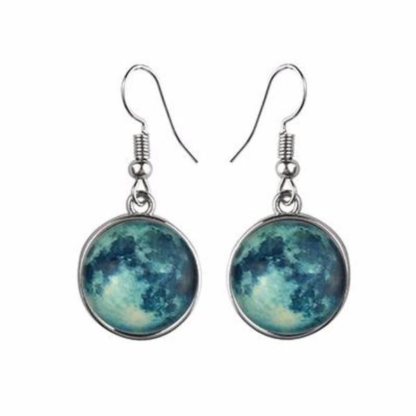 Glow In The Dark Moon Necklace - SexyBling