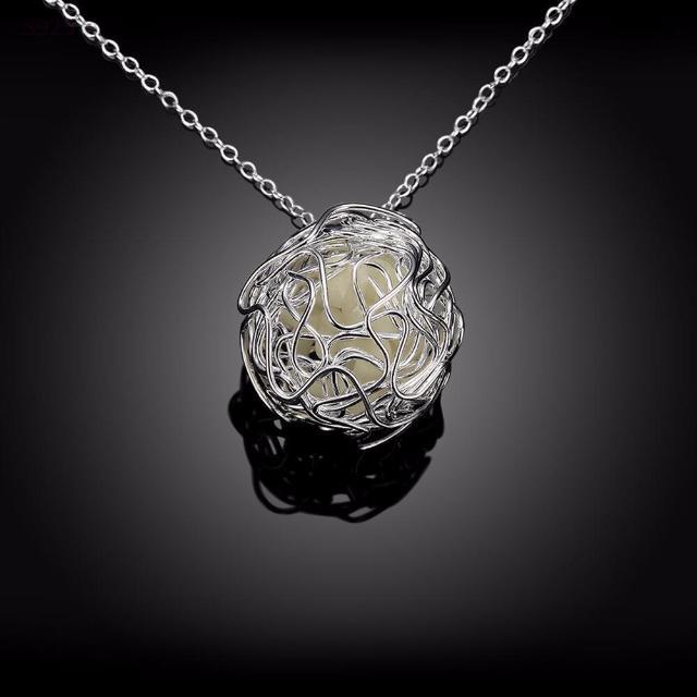 Glowing Fluorescent Stone Necklace - SexyBling