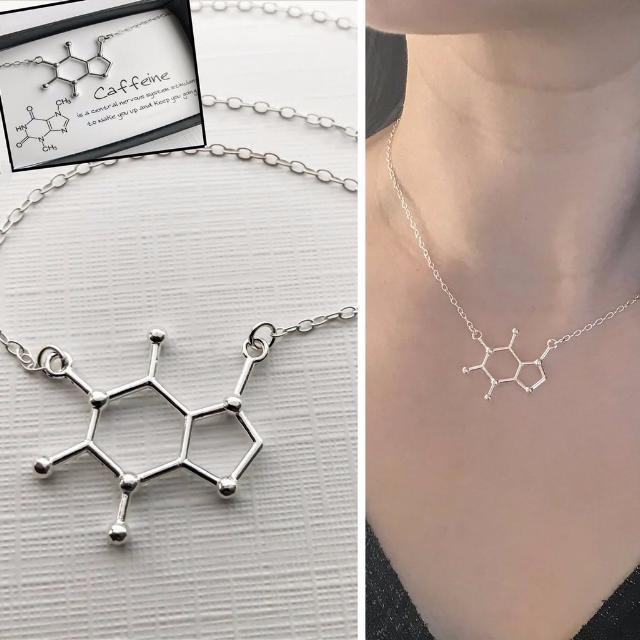 Caffeine Molecular Necklace - SexyBling