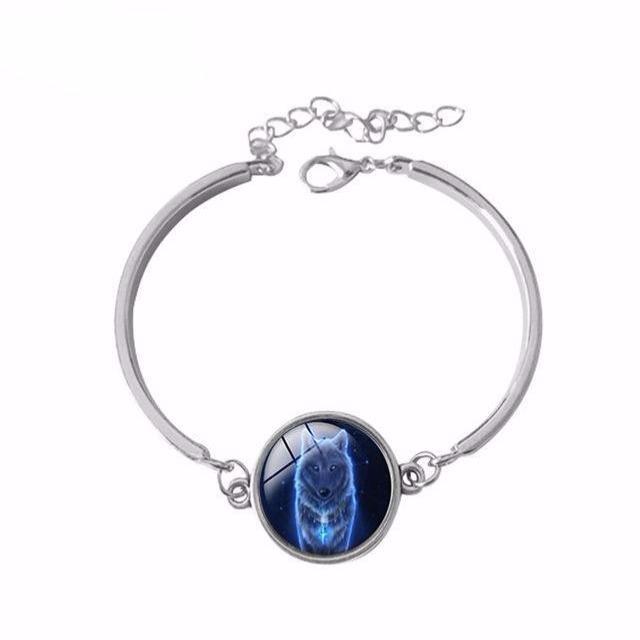 Silver Wolf Bracelet - SexyBling