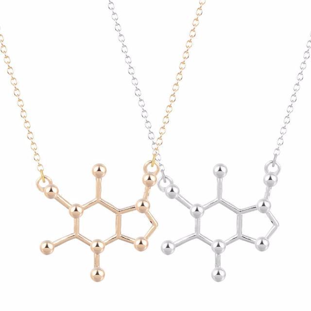 Caffeine Molecular Necklace - SexyBling
