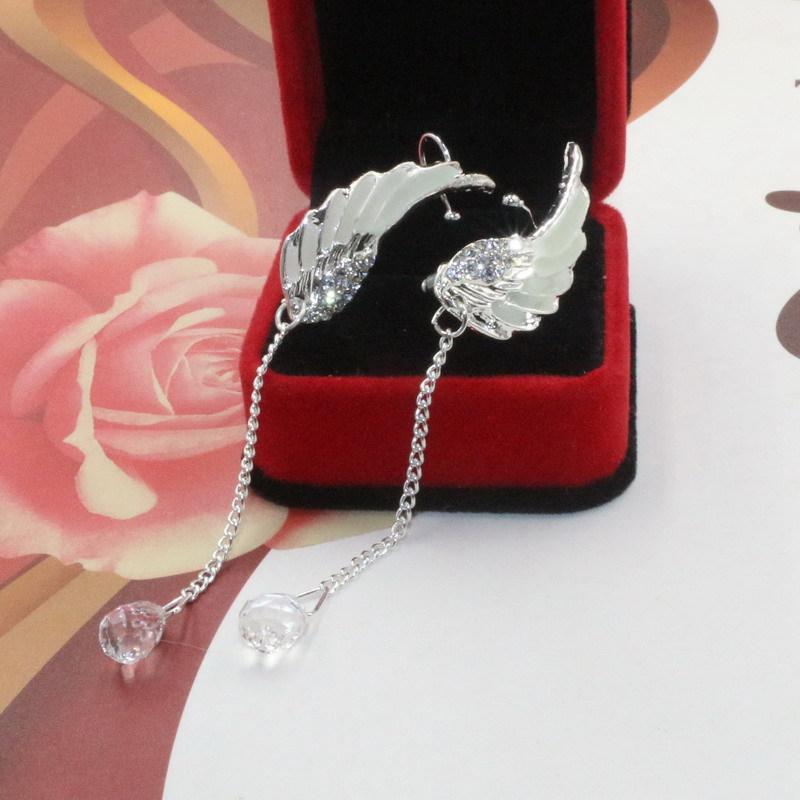 Glowing Feather Earring - SexyBling