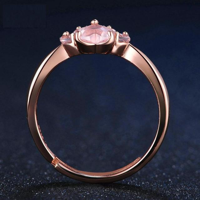 Rose Quartz Ring - SexyBling