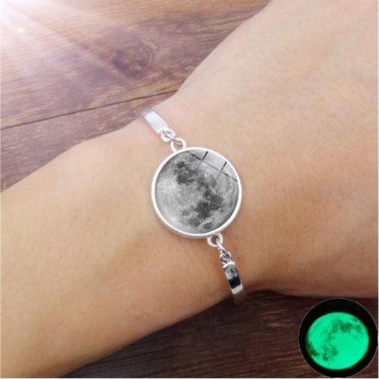 Glow In The Dark Moon Bracelet - SexyBling