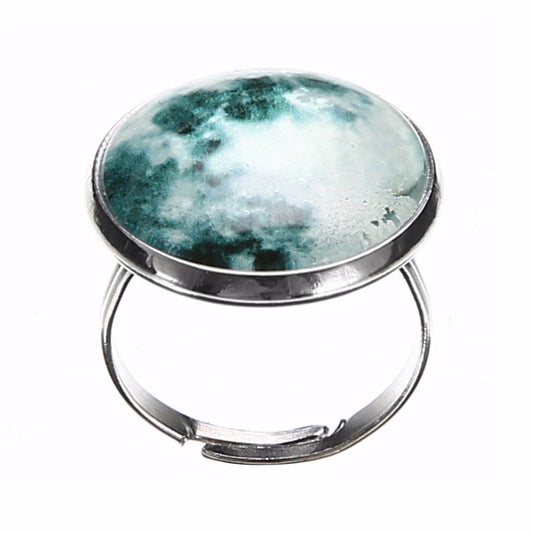 Full Moon Glow in the Dark Ring - SexyBling