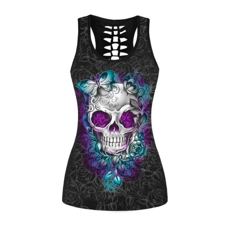 Skull Tank Top - SexyBling