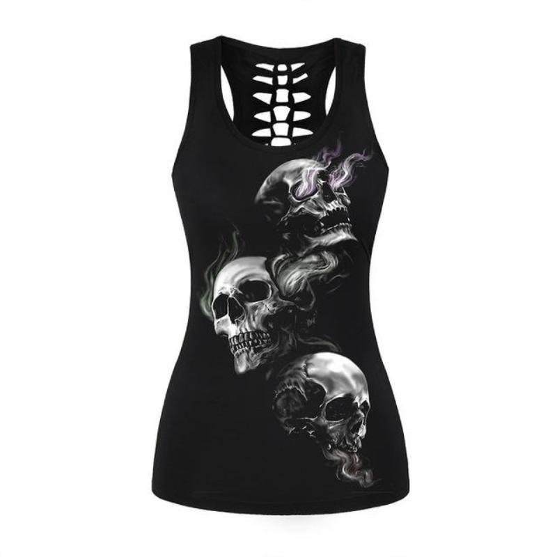 Skull Tank Top - SexyBling