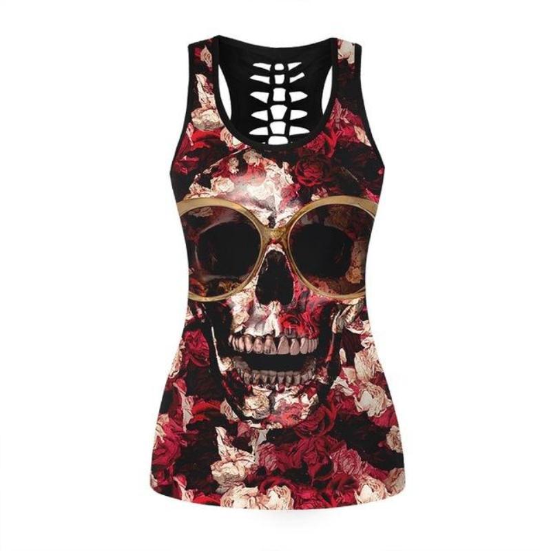 Skull Tank Top - SexyBling