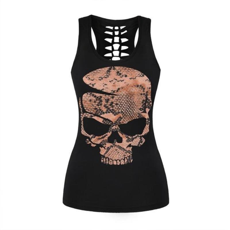 Skull Tank Top - SexyBling