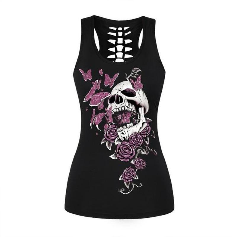 Skull Tank Top - SexyBling