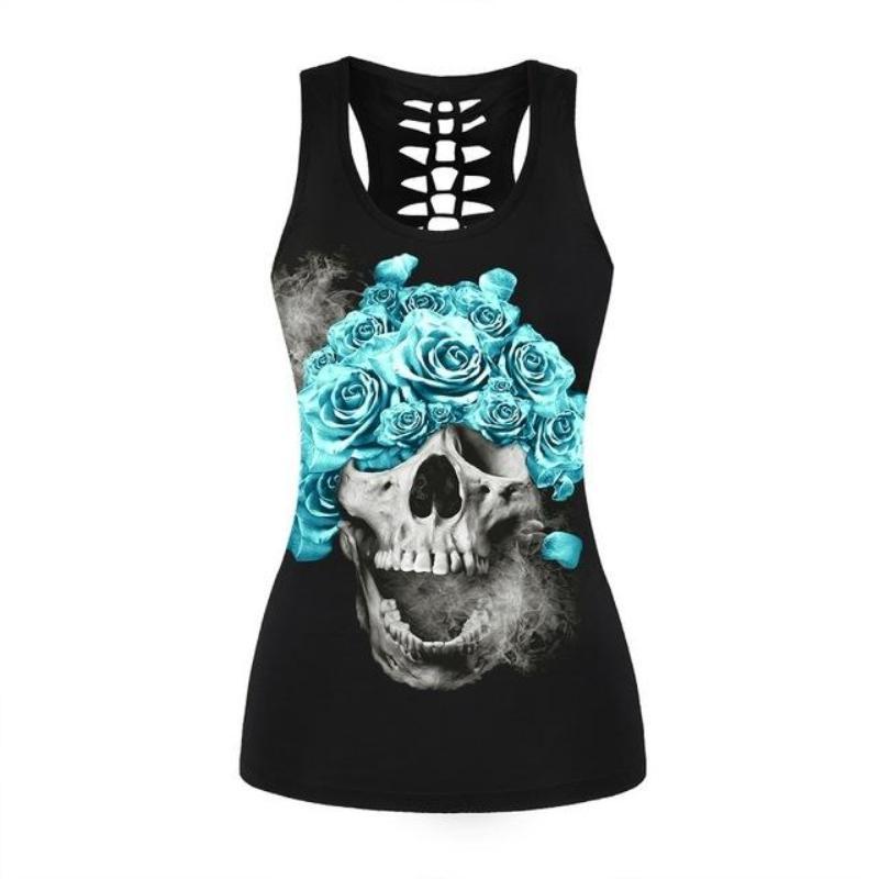 Skull Tank Top - SexyBling