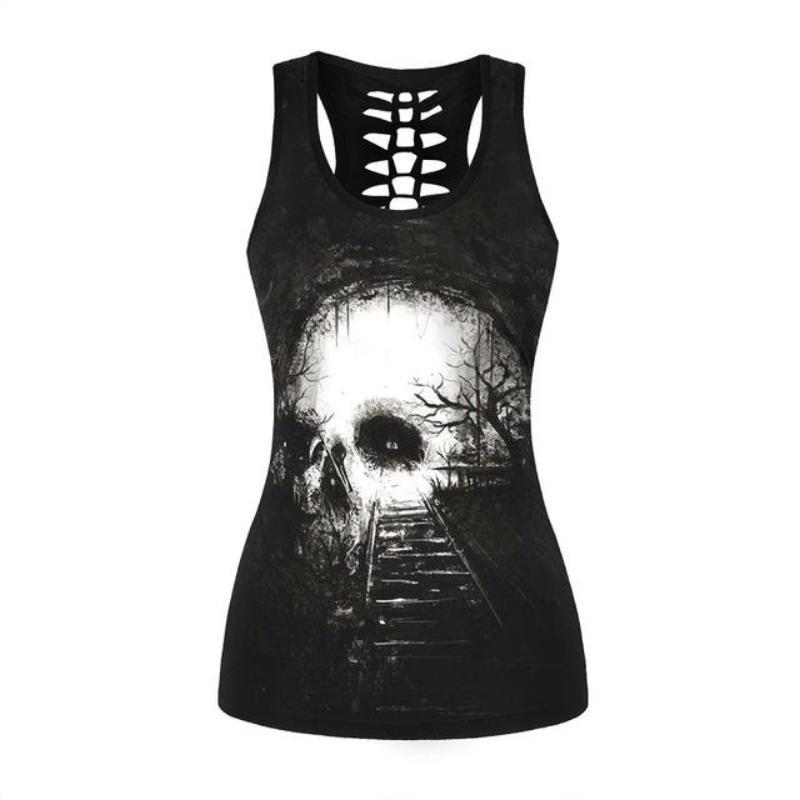 Skull Tank Top - SexyBling