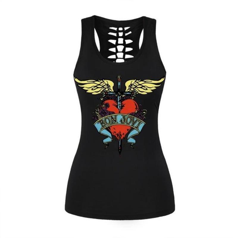 Skull Tank Top - SexyBling