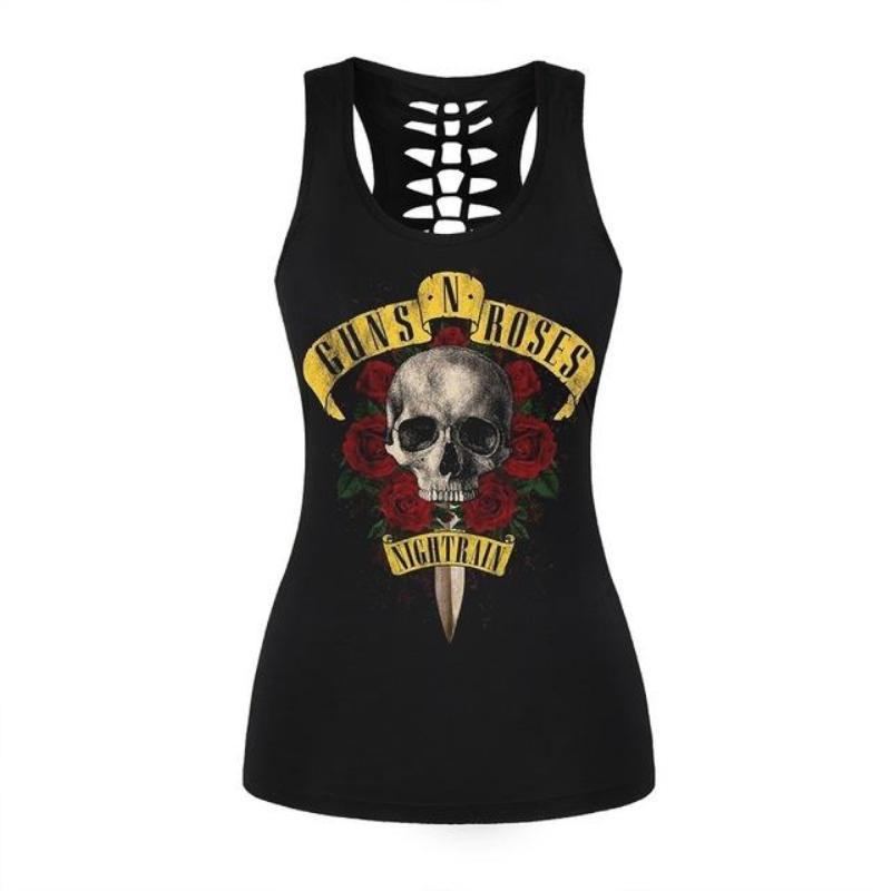 Skull Tank Top - SexyBling