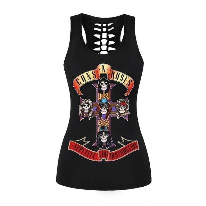 Skull Tank Top - SexyBling